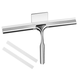 Telgoner Duschabzieher aus Edelstahl 🚿 25cm Duschwischer für Badezimmer und Küche Angebot bei HelloDeals