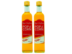 Hopser Food Fun 1 Liter Popcorn Öl mit feinem natürlichen Butteraroma Angebot bei HelloDeals