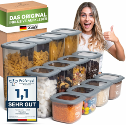 Vorratsdosen Set - Perfekte Küchenorganisation mit Stil! 🍲🥫 Angebot bei HelloDeals