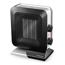 🔥🌬️ TROTEC Keramik Heizlüfter TFC 13 E - Heizleistung 700 W / 1400 W - Elektroheizung mit Thermostat Angebot bei HelloDeals