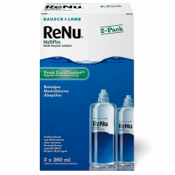 👀 Bausch + Lomb ReNu MultiPlus Kombilösung Doppelpack - 2 x 360 ml 👁️ Angebot bei HelloDeals