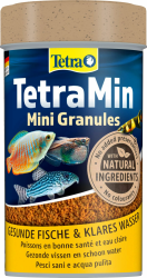 🐟 TetraMin Mini Granules - Langsam absinkendes Fischfutter für kleine Zierfische 🐠 Angebot bei HelloDeals