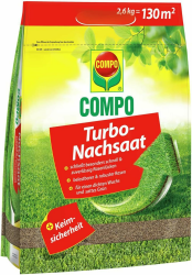 🌱🌿 COMPO Turbo Nachsaat - Schnellkeimende Rasensaat - Premium Rasensamen - 2,6kg für 130 m² 🌿🌱 Angebot bei HelloDeals