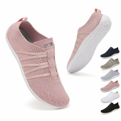 👟 Barfußschuhe Damen Herren: Leichte Atmungsaktiv Turnschuhe mit rutschfester Gummisohle Angebot bei HelloDeals