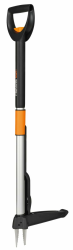 Fiskars Teleskop-Unkrautstecher 🌿🌼 - Länge 1 - 1,19 m - Rostfreie Stahl-Arme/Kunststoffgriff Angebot bei HelloDeals