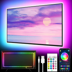 GIPOYENT LED-Leuchten für TV, 5M LED TV-Hintergrundbeleuchtung 🌈 Angebot bei HelloDeals