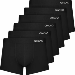 Angebot: QINCAO Boxershorts Herren 6er Pack aus Baumwolle! 🩲 Angebot bei HelloDeals
