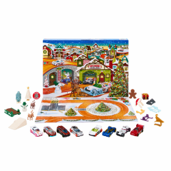 🎁 Hot Wheels Adventskalender - 8 Autos und 16 winterliche Zubehörteile! 🏎️ Angebot bei HelloDeals