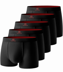 🔥 Super Angebot! GLESTORE Boxershorts Herren Unterhosen Männer 5er Pack Modal Underpants Angebot bei HelloDeals