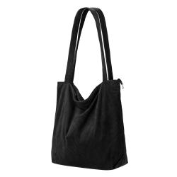Große Damen Tote Bag aus Cord - Vielseitige Umhängetasche für Schule, Arbeit und Freizeit 🛍️ Angebot bei HelloDeals