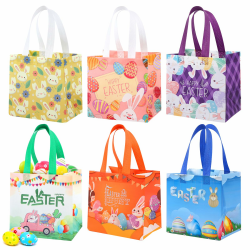 Ostertasche Kinder 6STK Geschenktüten Ostern 🎁🛍️ Angebot bei HelloDeals