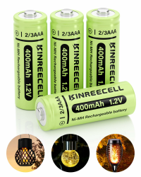 KINREECELL 2/3AAA Solar Batterie 4er Pack 🌞🔋 Angebot bei HelloDeals