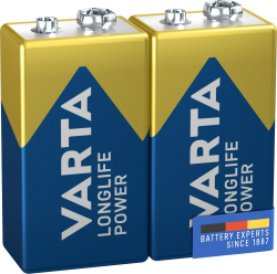 🔋 VARTA Batterien 9V Blockbatterie, 2 Stück - High Performance Qualität! Angebot bei HelloDeals