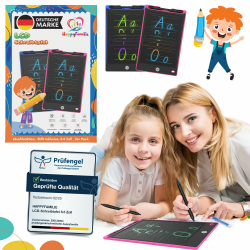 LCD-Schreibtafel für Kinder - 2er Pack, 8.5 Zoll 🎨👧 Angebot bei HelloDeals