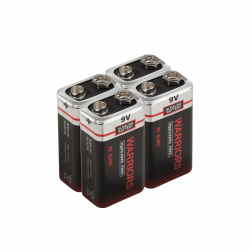 🔋 Warriors 9V Blockbatterie - Ultra High Power und Ultra Long Life! Angebot bei HelloDeals