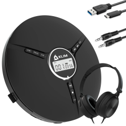 🎧 KLIM Discman mit Kopfhörer - Tragbarer CD-Player mit Kopfhörer - NEU Angebot bei HelloDeals