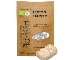 BIO Tempeh Starter Kultur (Tempeh Pulver) Rhizopus Oligosporus - bis zu 75 KG Tempeh selber herstellen! 🌿🌱✨ Angebot bei HelloDeals