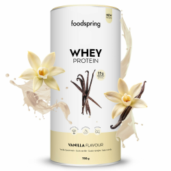 foodspring Whey Protein Pulver Vanille 🏋️‍♂️ Angebot bei HelloDeals