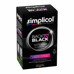 Simplicol Zurück zu Schwarz 🖤 Farberneuerung für intensives Schwarz | Farb- & Fixierpulver | 400 g Angebot bei HelloDeals