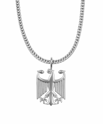 🦅 Deutschland Adler Kette Herren – Bundesadler Wappen (Edelstahl) 🇩🇪 Angebot bei HelloDeals