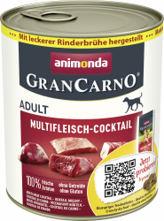🐶🥩 Angebot: animonda GranCarno Hundefutter Multi-Fleischcocktail 6 x 800 g Angebot bei HelloDeals