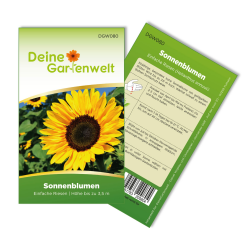 Sonnenblumen Einfache Riesen Samen - Helianthus annuus - Sonnenblumensamen Angebot bei HelloDeals