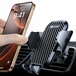 📱🚗 Andobil Handyhalterung Auto Lüftung 2025 Upgrade Lüftungsclip - Kfz Handy Halterung mit 100% Sicherem Griff Angebot bei HelloDeals