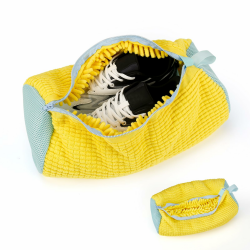 360° Reinigungsflaum Schuhsack Waschmaschine mit Reißverschluss 🌟 Wiederverwendbarer Schuhwaschbeutel 🧼 Angebot bei HelloDeals