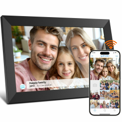 📸 Digitaler Bilderrahmen WiFi 16GB 10,1 Zoll 🖼️ Angebot bei HelloDeals