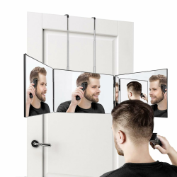 🌟 iSawSee 360 Grad Spiegel-3 Wege Mirror mit Haken 🌟 Angebot bei HelloDeals