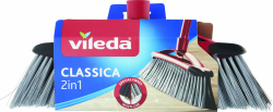 🧹 Vileda 2-in-1 Zimmer-Besen Classica Ersatzkopf - Grau Angebot bei HelloDeals