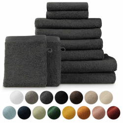 Angebot: Premium Frottier Handtücher Set 10 teilig 🛁🔥 Angebot bei HelloDeals