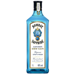 🍸Bombay Sapphire Distilled London Dry Gin, 40% Vol., 100 cl/1L🎁 Angebot bei HelloDeals