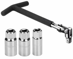 🔧🔥 Oumuik Zündkerzenbuchse 16/18/21mm - ZÜNDKERZENSCHLÜSSEL Set 🔥🔧 Angebot bei HelloDeals