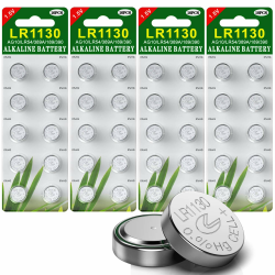 🔋 GutAlkaLi 40 Stück AG10 LR1130 1.5V Alkaline Knopfzelle Batterien ohne Quecksilber - Hochkapazität & langlebig Angebot bei HelloDeals
