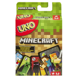 Mattel Games UNO Minecraft Edition - Kartenspiel mit Charakteren aus Minecraft 🎮 Angebot bei HelloDeals