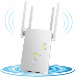 🚀 WLAN Repeater AC1200 WLAN Verstärker 5GHz/867Mbit/s 2,4GHz/300Mbit/s 🌐 Angebot bei HelloDeals