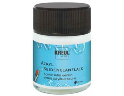 🎨🌟 KREUL 79402 Acryl Seidenglanzlack - 50 ml Glas 🌟🎨 Angebot bei HelloDeals