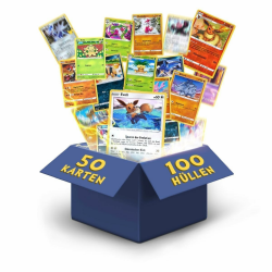 Pokemon Karten Deutsch 50 Verschiedene Sammelkarten 🎮 Angebot bei HelloDeals