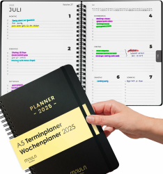 Terminplaner 2025 - Luxuriöses Design & Praktische Organisation Angebot bei HelloDeals