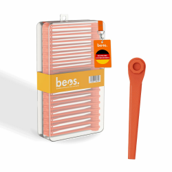BEOS 100x Premium Ersatzmesser-Set für Gardena Rasentrimmer 🌿🌟 - Kompatibel mit AccuCut, Comfort Cut Li18/23R & mehr Angebot bei HelloDeals