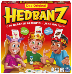 🎲 Spin Master Games Hedbanz - Das rasante Ratespiel für die ganze Familie - Neuauflage! Angebot bei HelloDeals