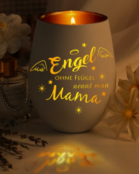 Muttertag Windlicht mit Gravur - Ideales Geschenk für Mama 🎁 Angebot bei HelloDeals
