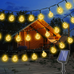 🌞🌟 Ollny Solar Lichterkette Aussen 5M 30 LED 🌟🌞 Angebot bei HelloDeals