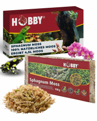 Angebot: Hobby Terraristik Sphagnum Moss I 100g 🌿🦎 Angebot bei HelloDeals