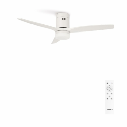 Angebot: WINDCALM Deckenventilator mit Beleuchtung Weiß mit Fernbedienung Angebot bei HelloDeals