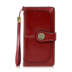 🌟 Mega Deal! Geldbeutel Damen Groß Viele Fächer 🌟 Angebot bei HelloDeals