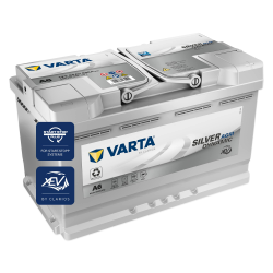 🔋 VARTA Silver Dynamic AGM Batterie A6 - Start-Stop und xEV Autobatterie 12V 80Ah 800A 🔋 Angebot bei HelloDeals