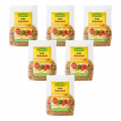 🌱 Rapunzel Bio Soja-Schnetzel fein (6 x 125 gr) 🌿 Angebot bei HelloDeals
