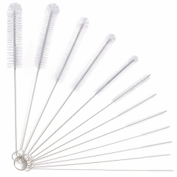 Vicloon Kleine Reinigungsbürste Für Kaffeevollautomat - 12 Pcs Strohhalm Bürste Set 💫 Angebot bei HelloDeals